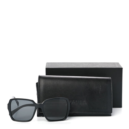 Chanel Acetate Square Sunglasses 5408 Black 7 of 7