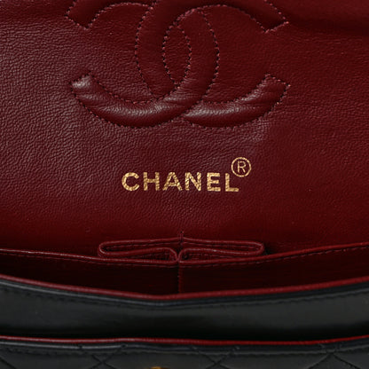 Chanel Lambskin Quilted Small Double Flap Black 6 of 18