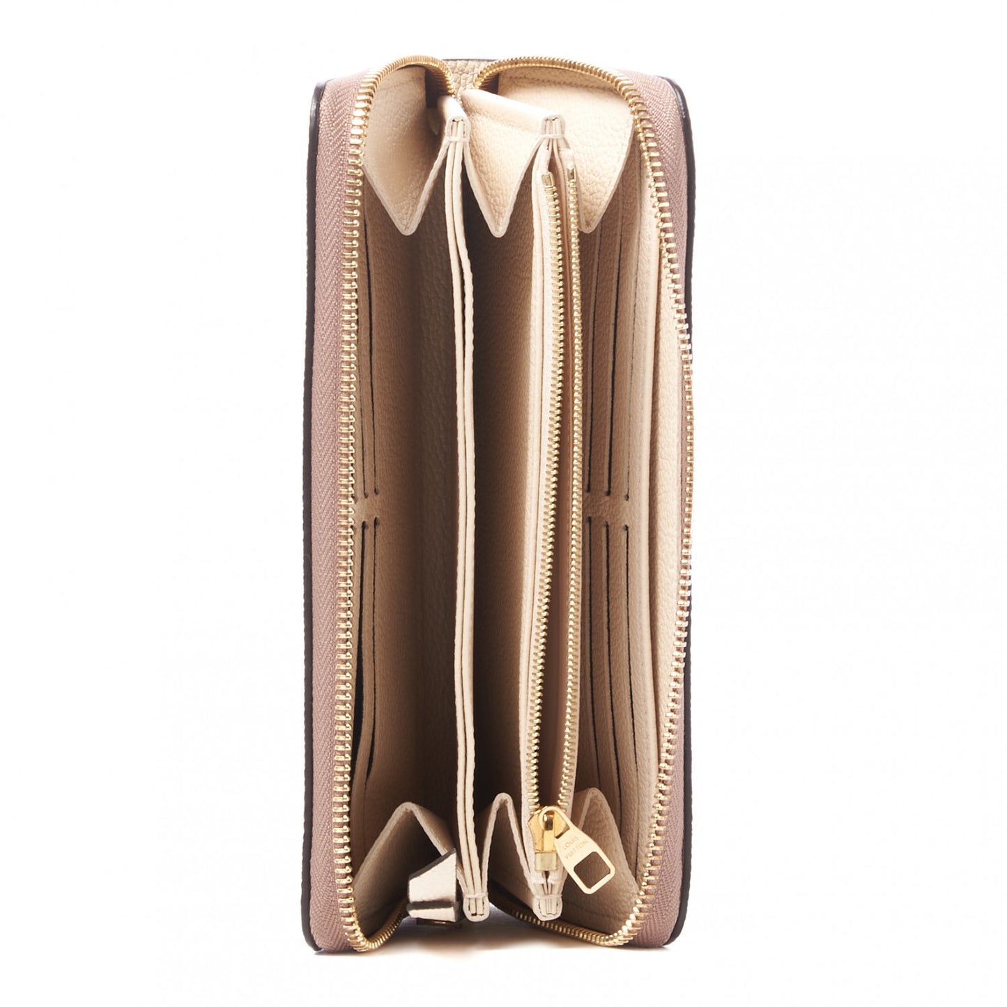 Empreinte Monogram Giant Zippy Wallet Creme Bois De Rose