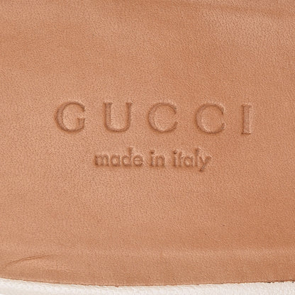 Gucci Malaga Kid Womens Princetown Slippers 38 Mystic White 8 of 15