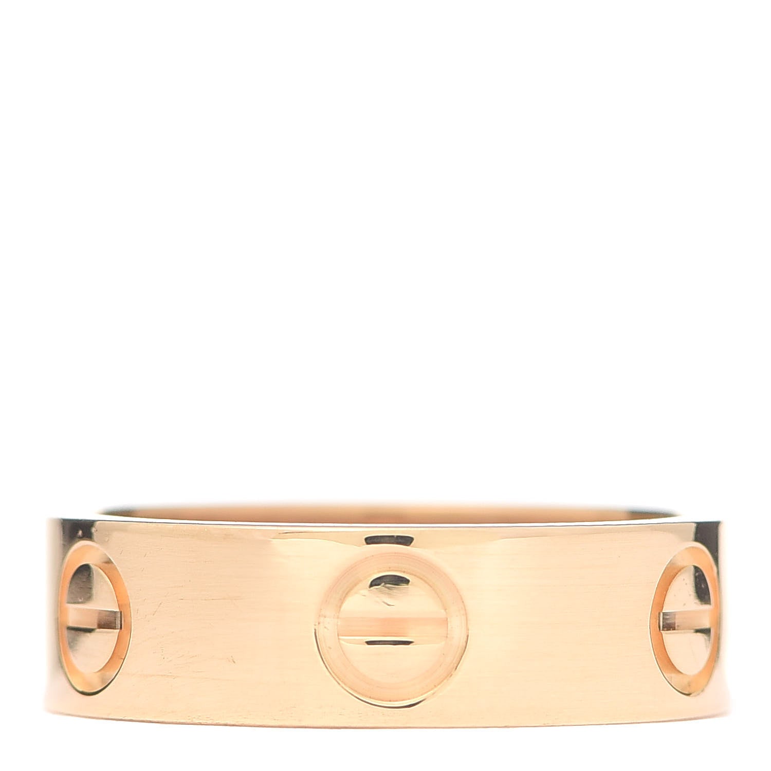 Cartier 18K Yellow Gold 5.5mm LOVE Ring 51 5.75 3 of 5