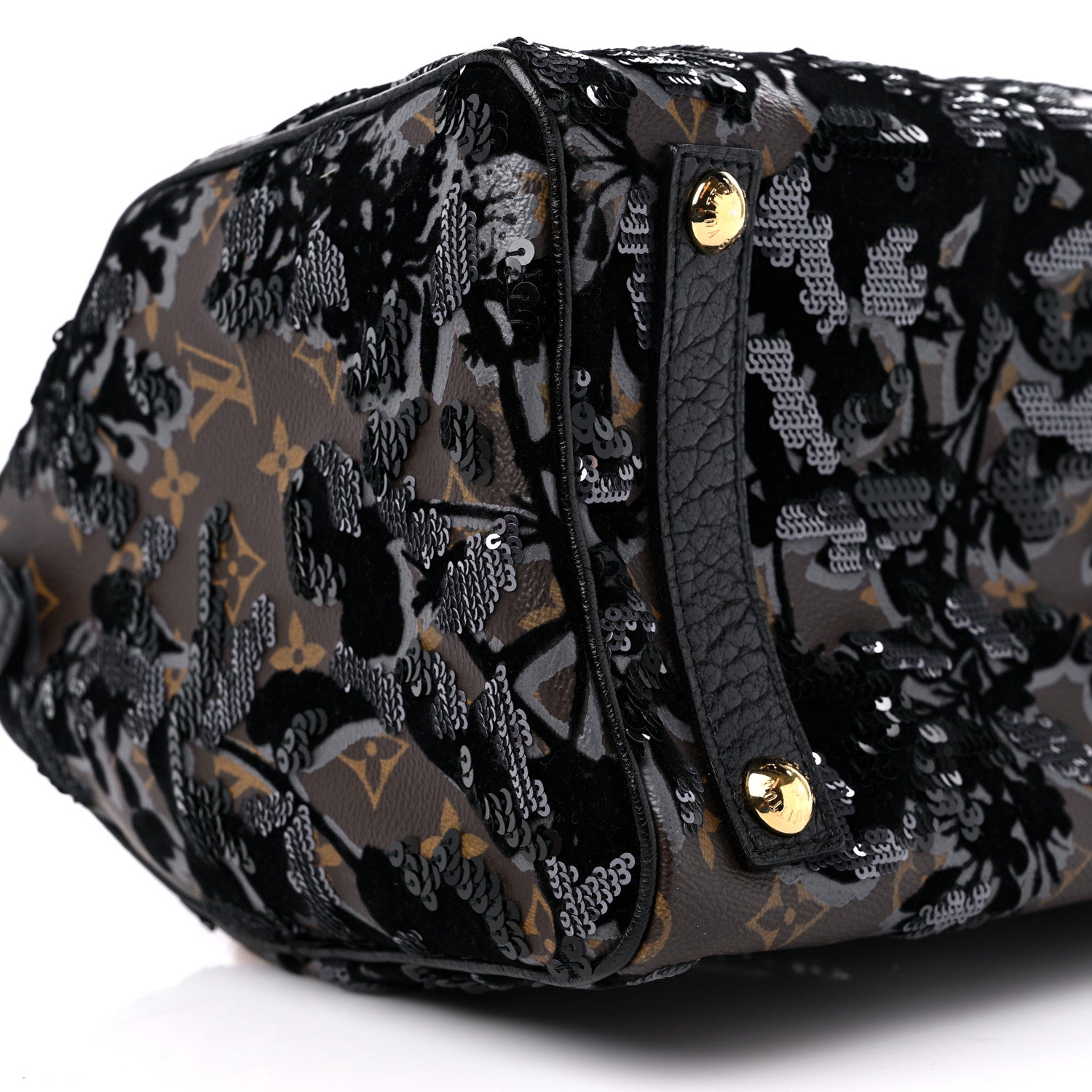 Louis Vuitton Monogram Fleur De Jais Sequins Speedy 30 8 of 13