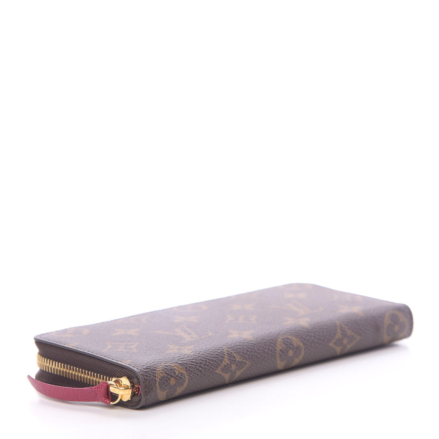 Monogram Clemence Wallet Fuchsia