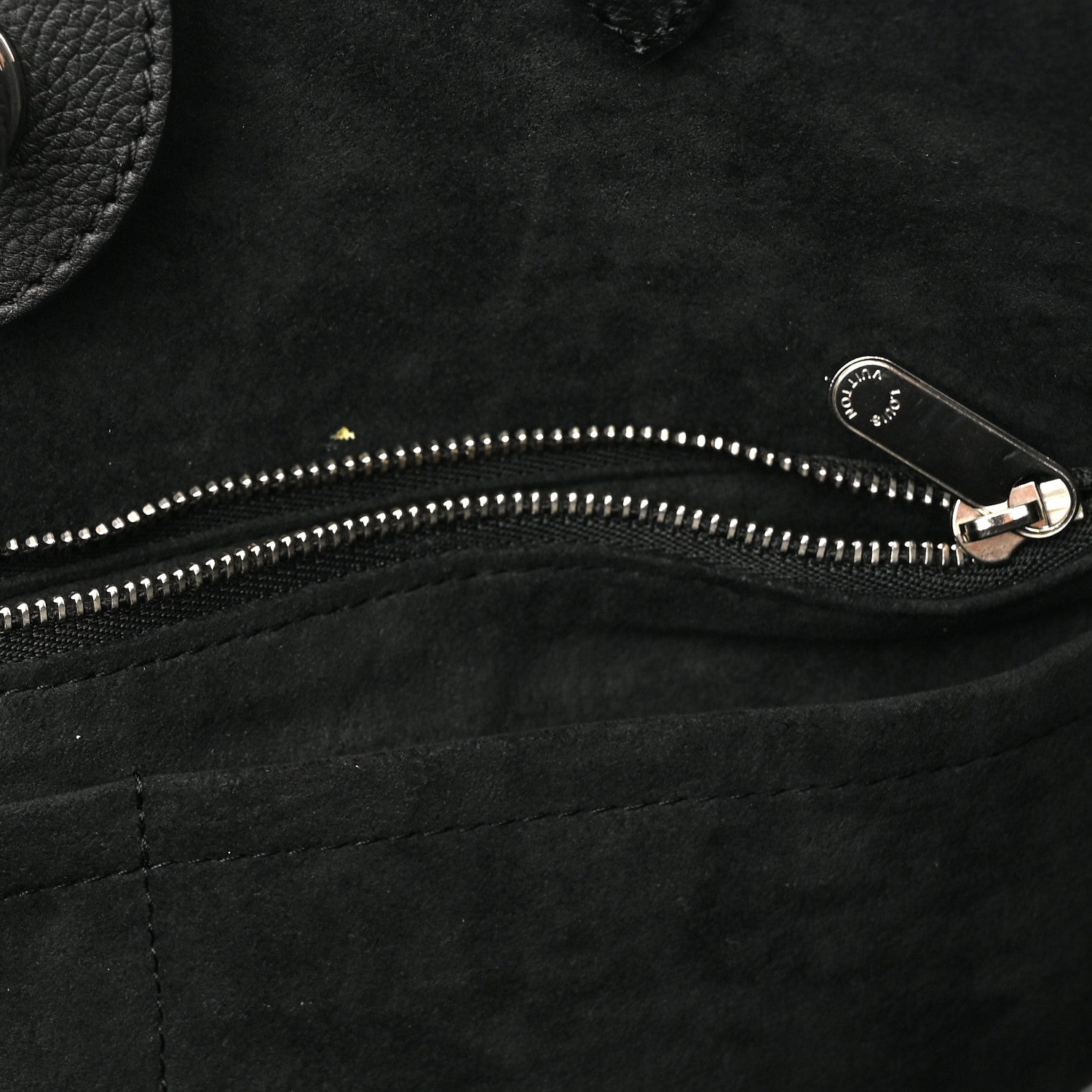 Louis Vuitton Calfskin Lockme Cabas Black 10 of 10