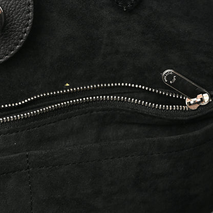 Louis Vuitton Calfskin Lockme Cabas Black 10 of 10