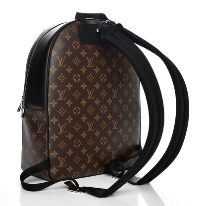 Louis Vuitton Monogram Macassar Josh Backpack 3 of 7