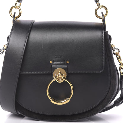 Chloe Calfskin Large Tess Bag Black 11 of 18