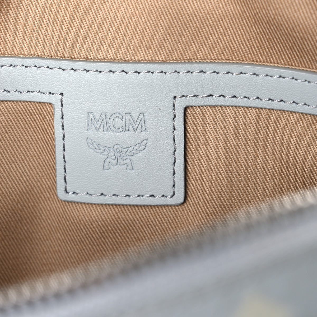 MCM Visetos Monogram Small Aren Crossbody Sky 6 of 10