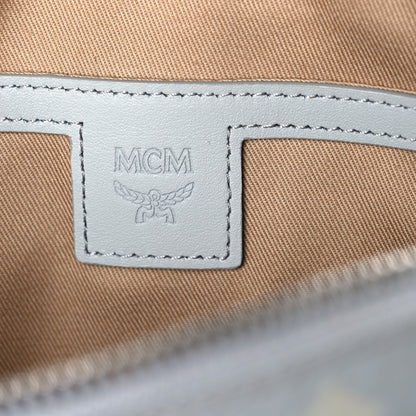 MCM Visetos Monogram Small Aren Crossbody Sky 6 of 10