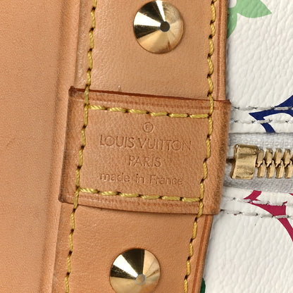Louis Vuitton Monogram Multicolor Alma White 6 of 8