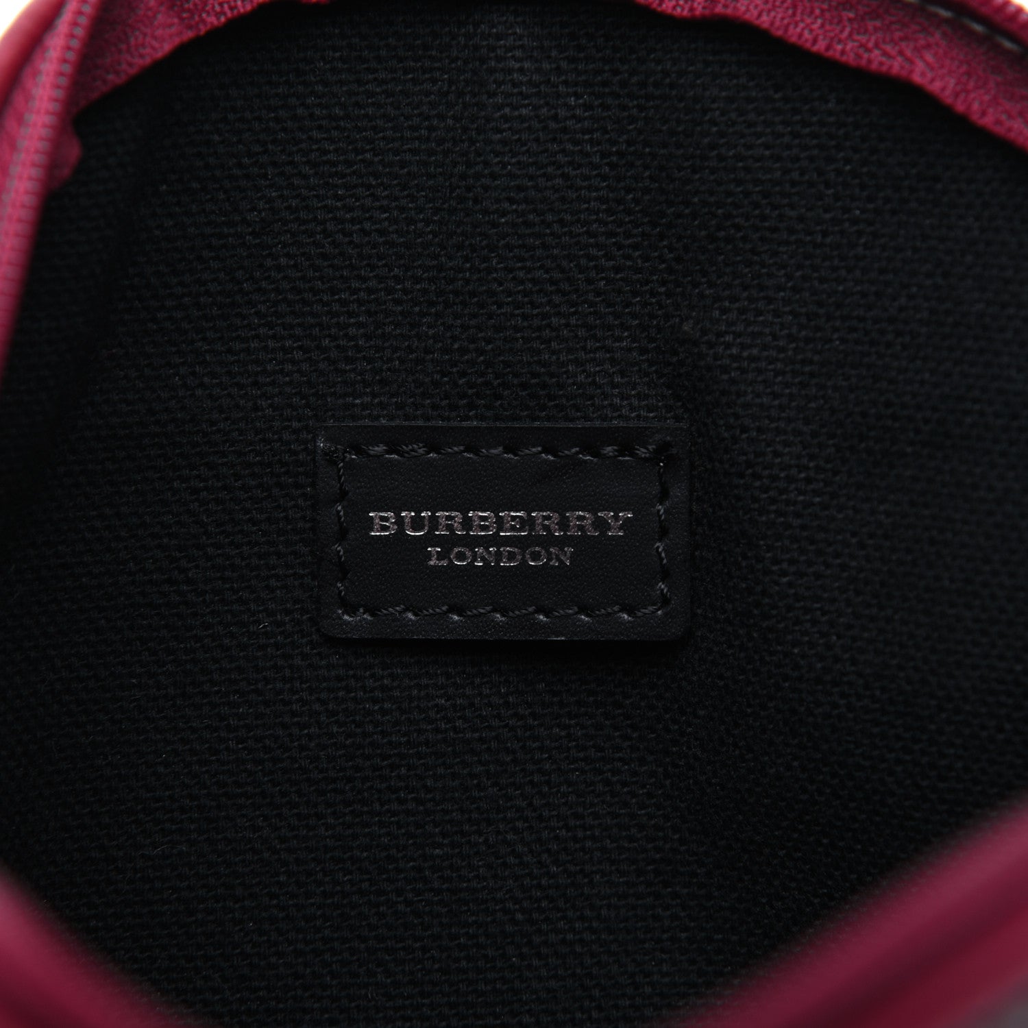 Burberry Nova Check Pouch Red 8 of 11