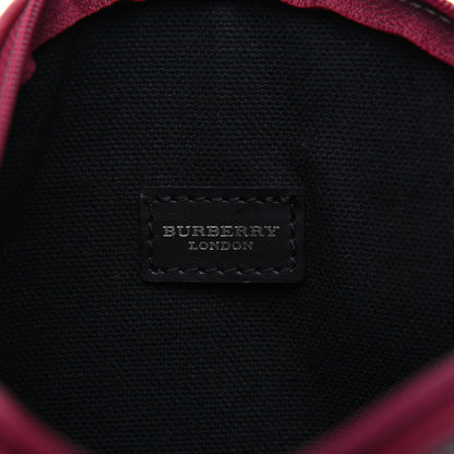 Burberry Nova Check Pouch Red 8 of 11