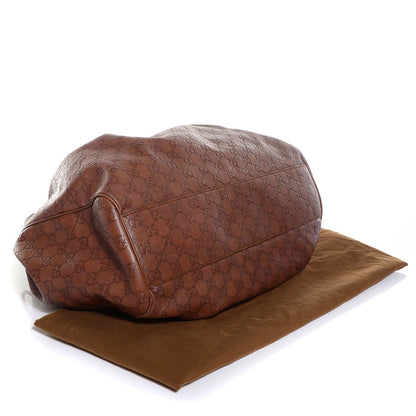 Gucci Guccissima Large Sukey Tote Brown 4 of 7