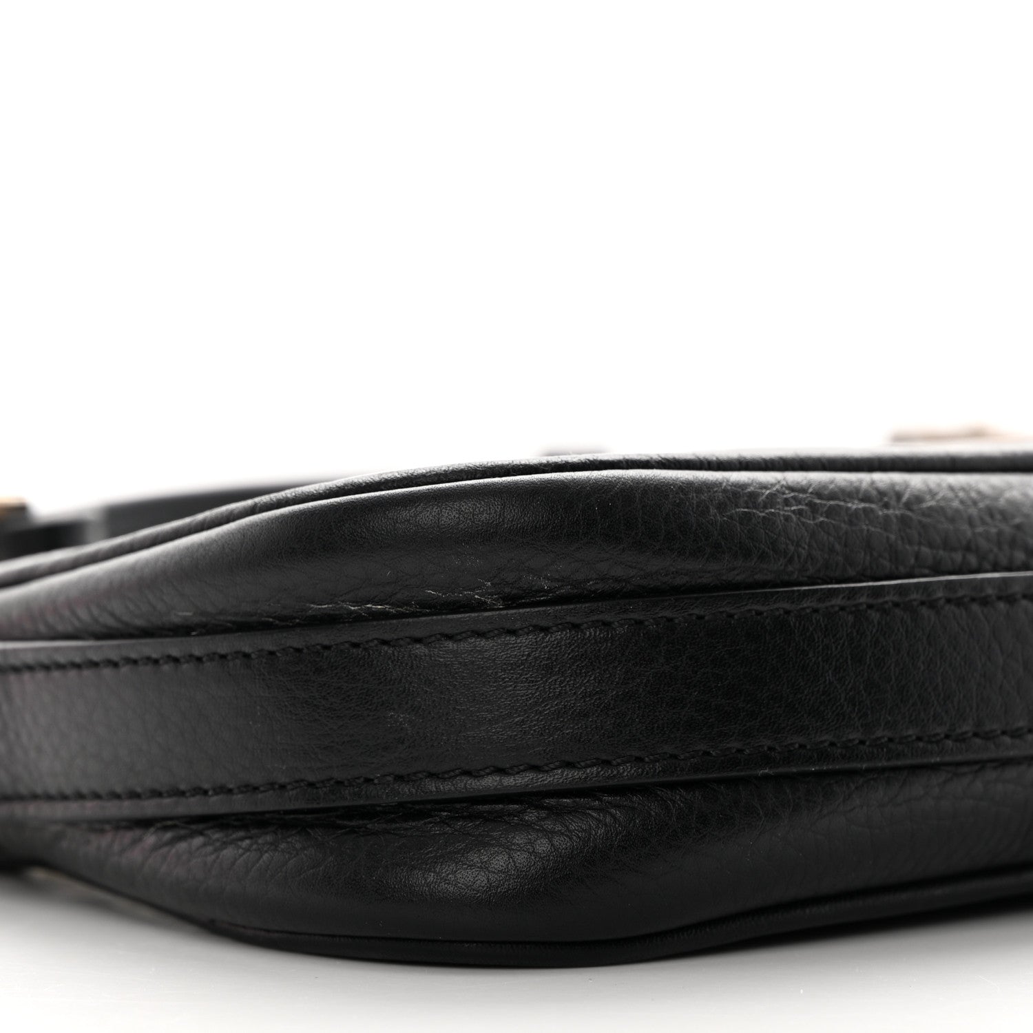 Christian Dior Calfskin Shoulder Bag Black 5 of 13