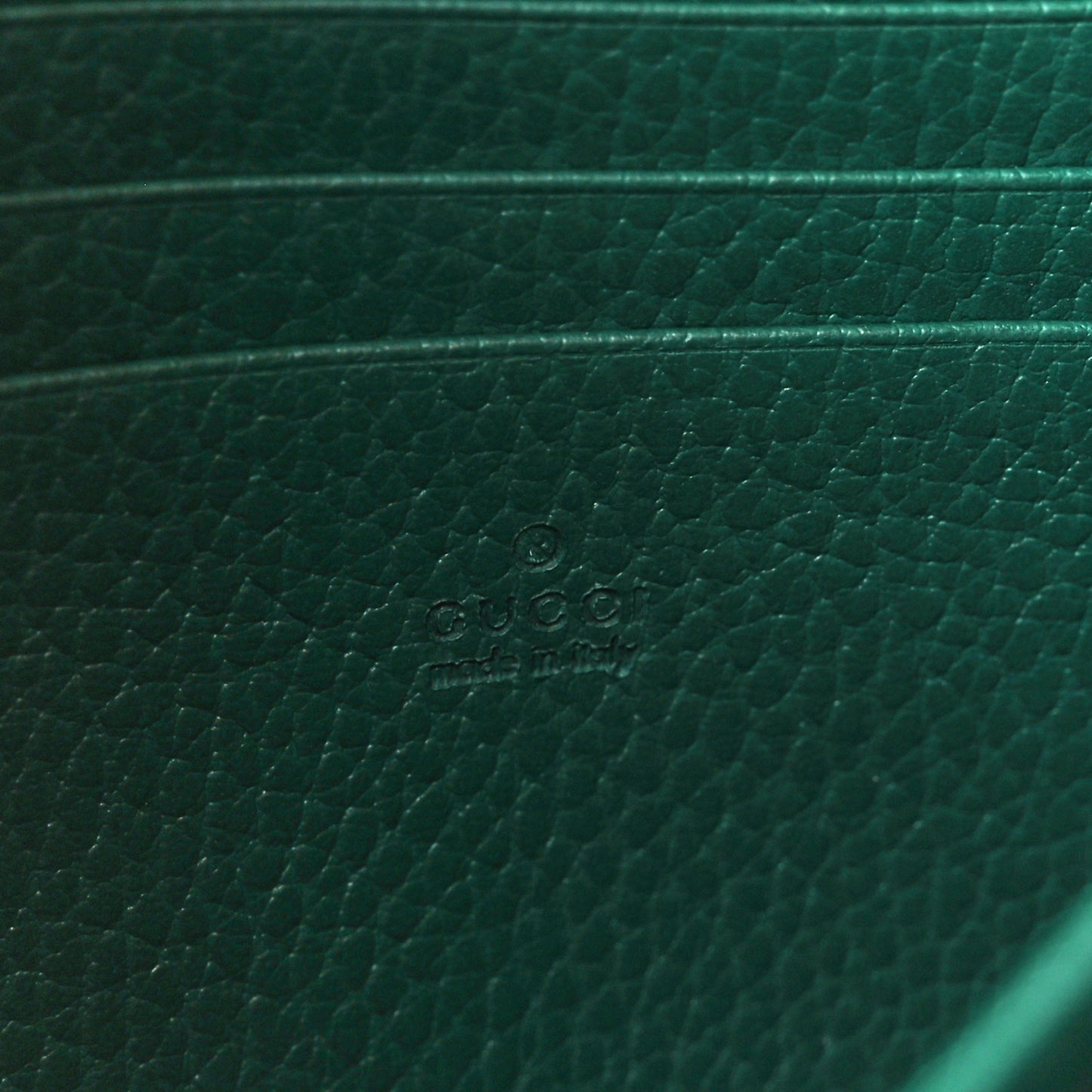 Calfskin Mini Dionysus Chain Wallet Emerald