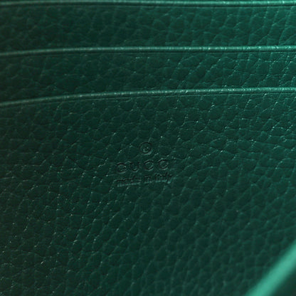 Gucci Calfskin Mini Dionysus Chain Wallet Emerald 7 of 11
