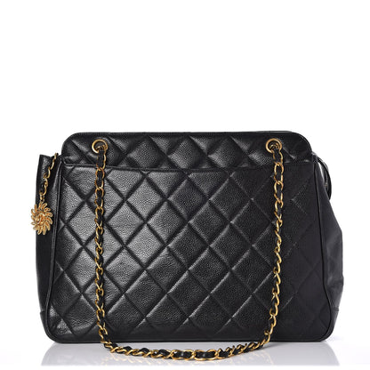 Chanel Caviar Quilted Shopper Tote Black 1 of 11