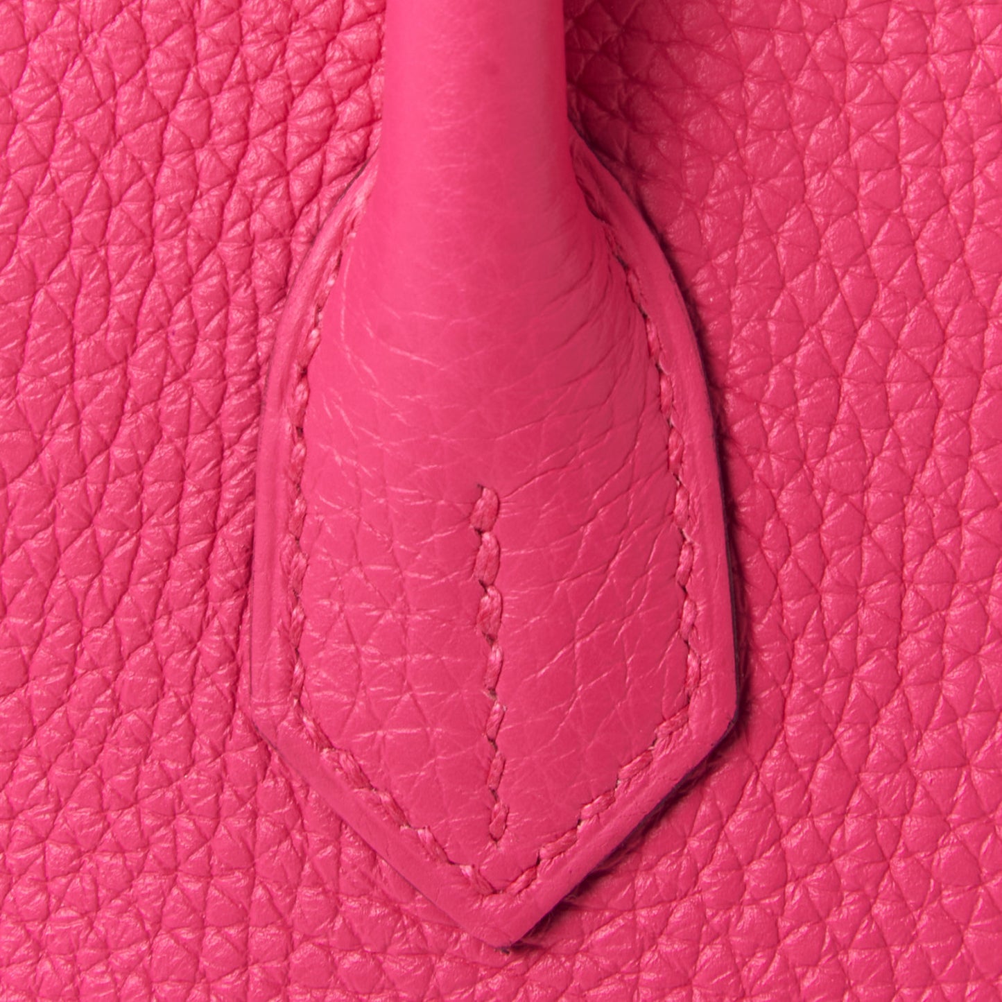 Taurillon Clemence Birkin 30 Rose Shocking