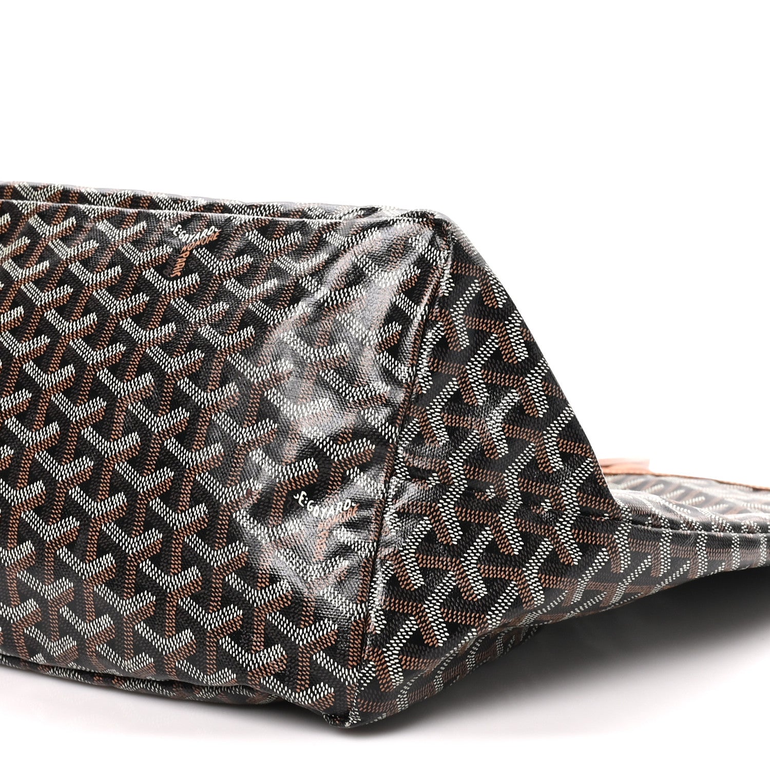 Goyard Goyardine Saint Louis GM Black Gold 10 of 11