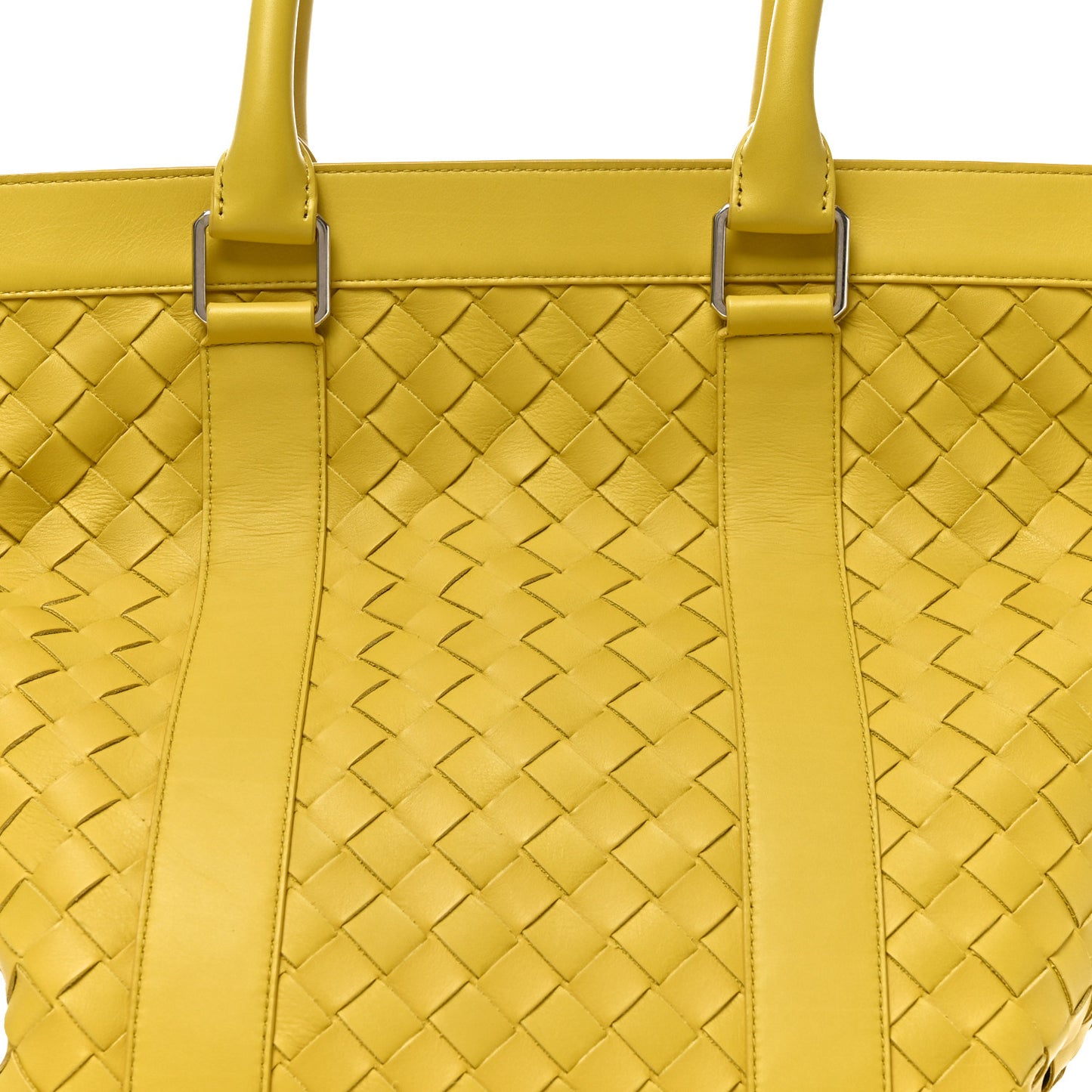 Nappa Intrecciato Hydrology Tote Kiwi