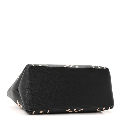 Louis Vuitton Empreinte Monogram Giant Petit Palais Black Beige 3 of 8