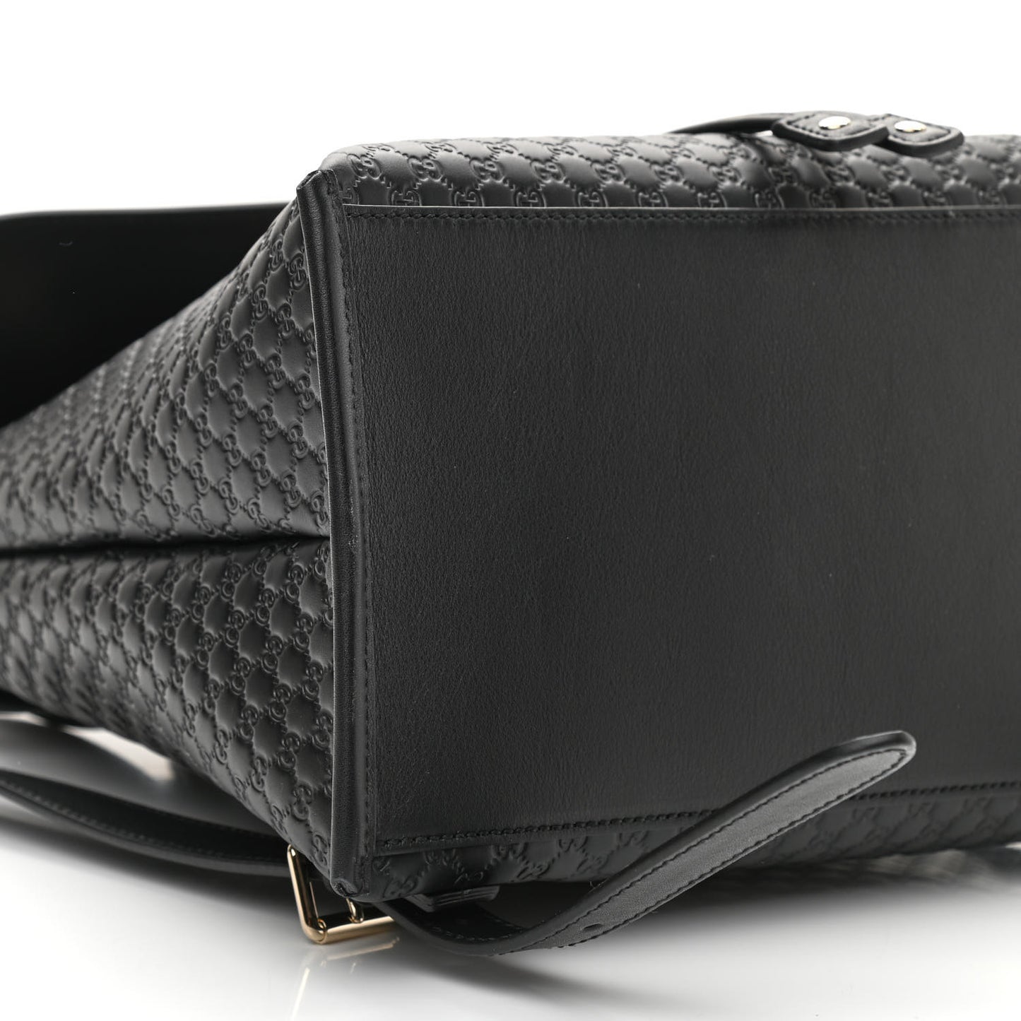 Microguccissima Drawstring Backpack Black