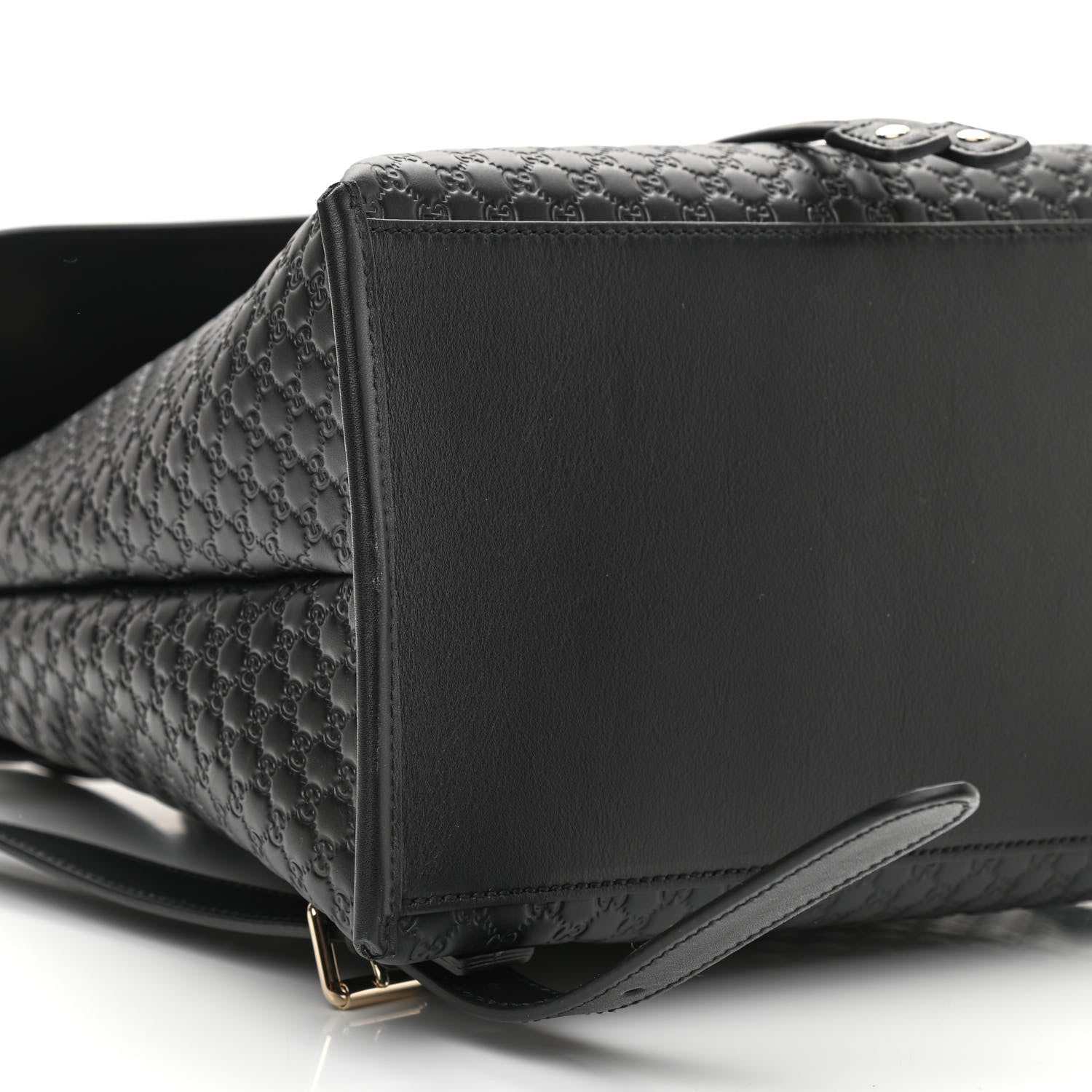 Gucci Microguccissima Drawstring Backpack Black 8 of 9
