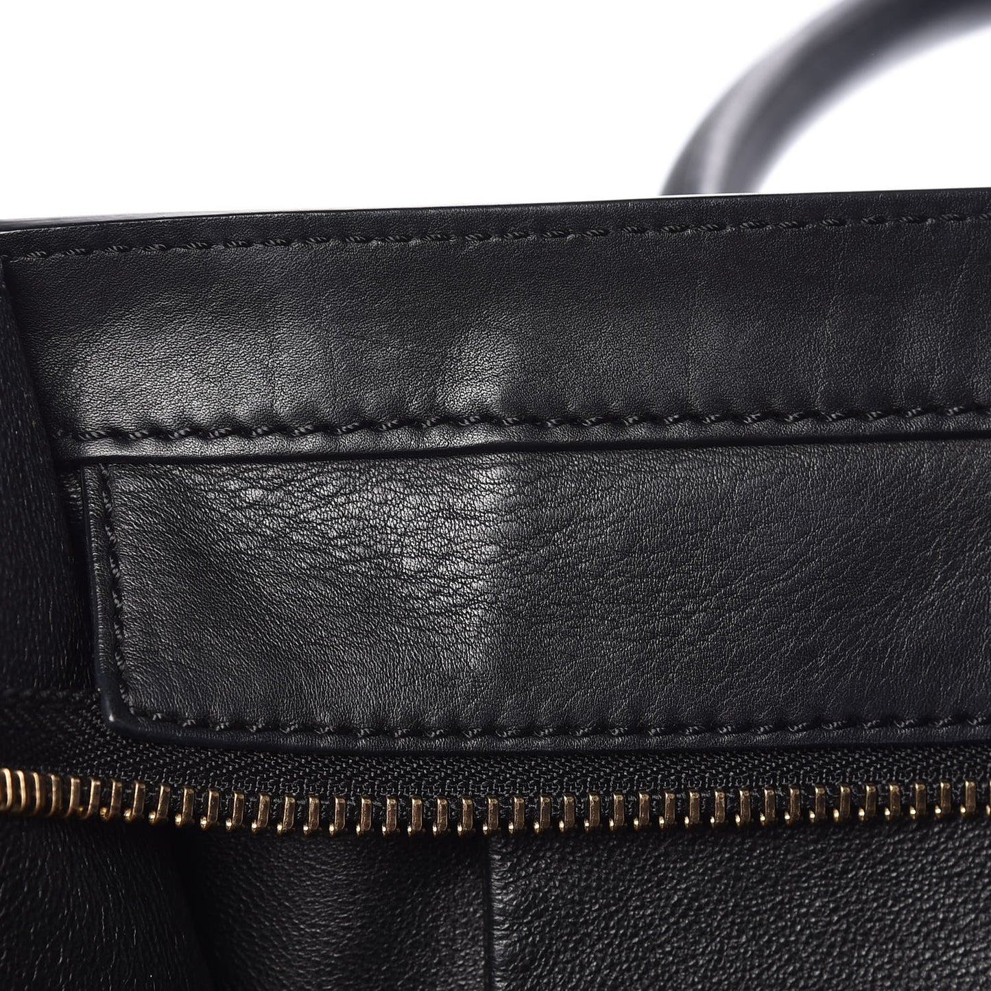 Smooth Calfskin Mini Luggage Black