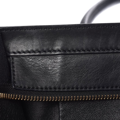 Celine Smooth Calfskin Mini Luggage Black 13 of 21