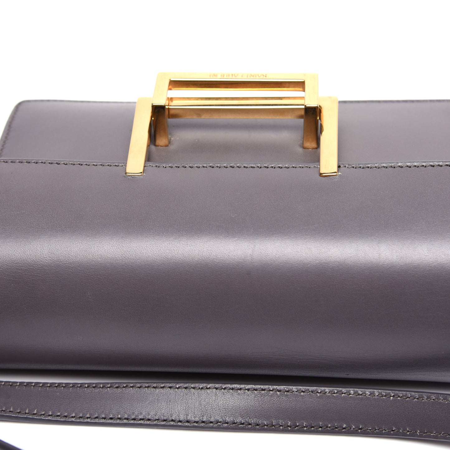 Calfskin Small Classic Lulu Bag Gray