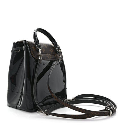 Louis Vuitton Patent Monogram Hot Springs Backpack Black 3 of 11