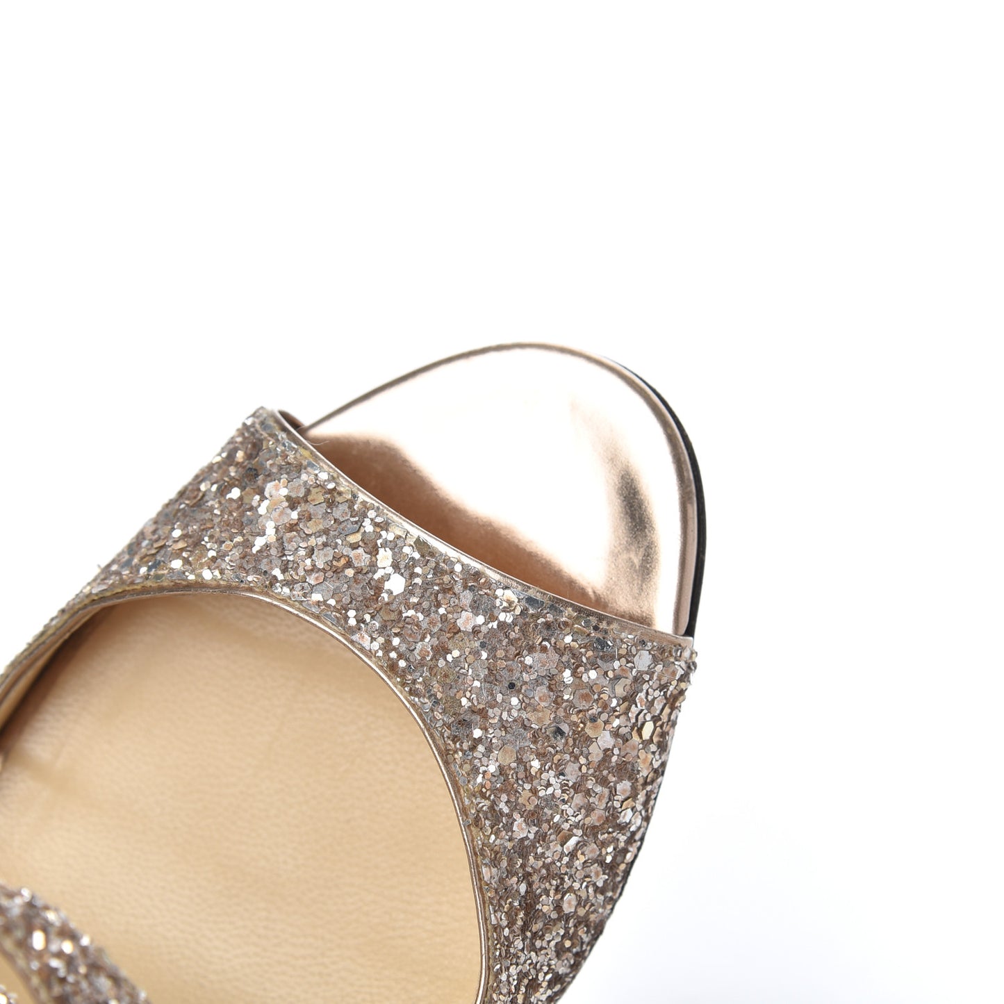 Glitter Lang Sandals 37.5 Gold