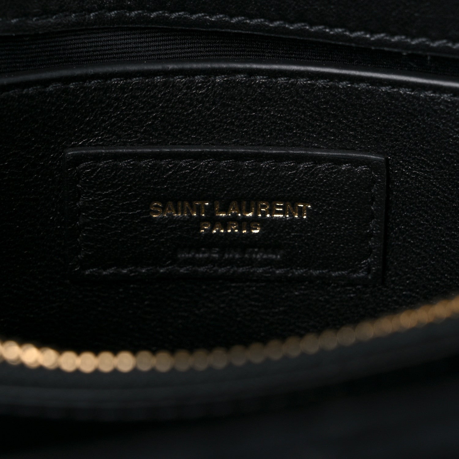 Saint Laurent Velvet Y Quilted Monogram Small Loulou Chain Satchel Black 6 of 10
