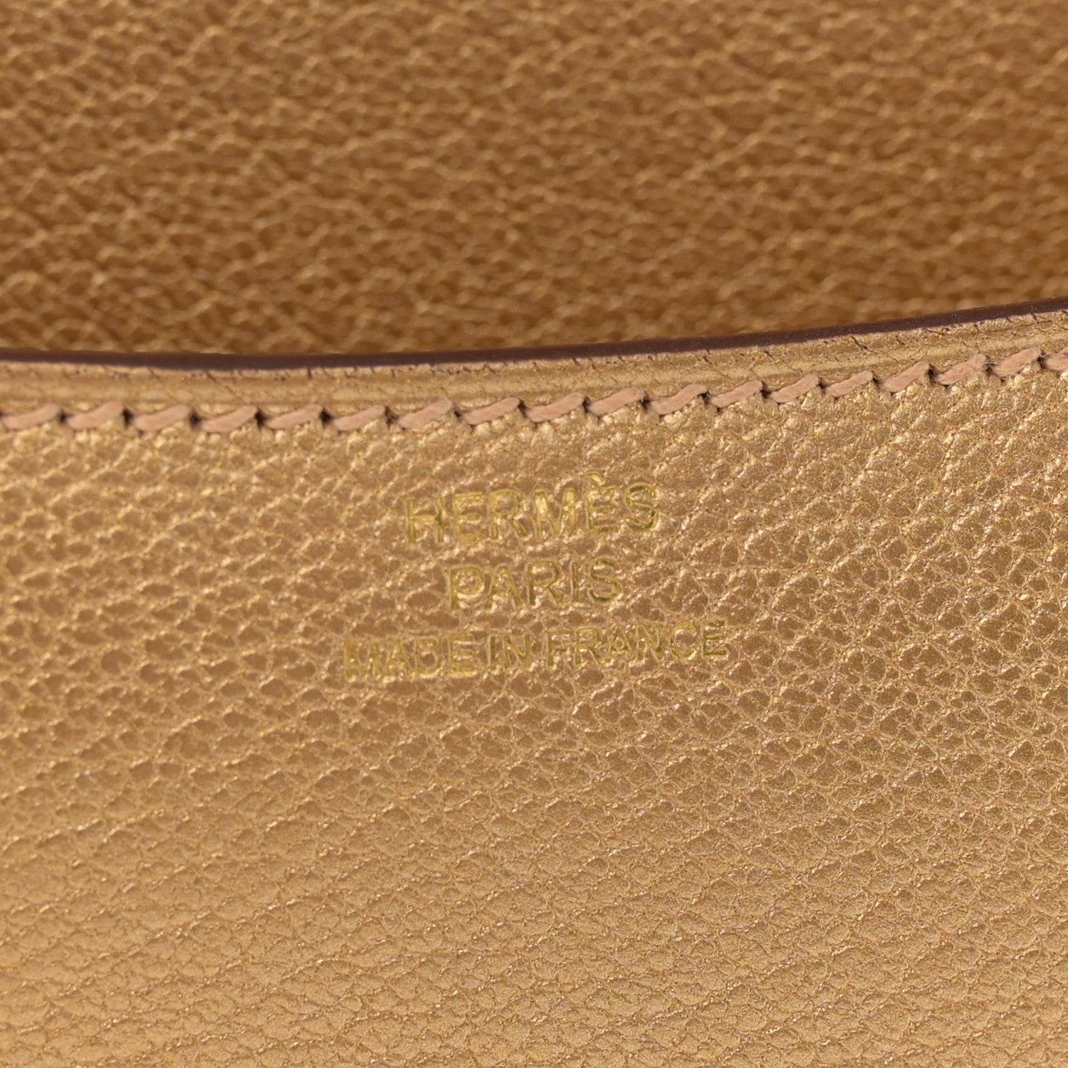 Hermes Metallic Chevre Chamkilight Constance 18 Doré 6 of 11