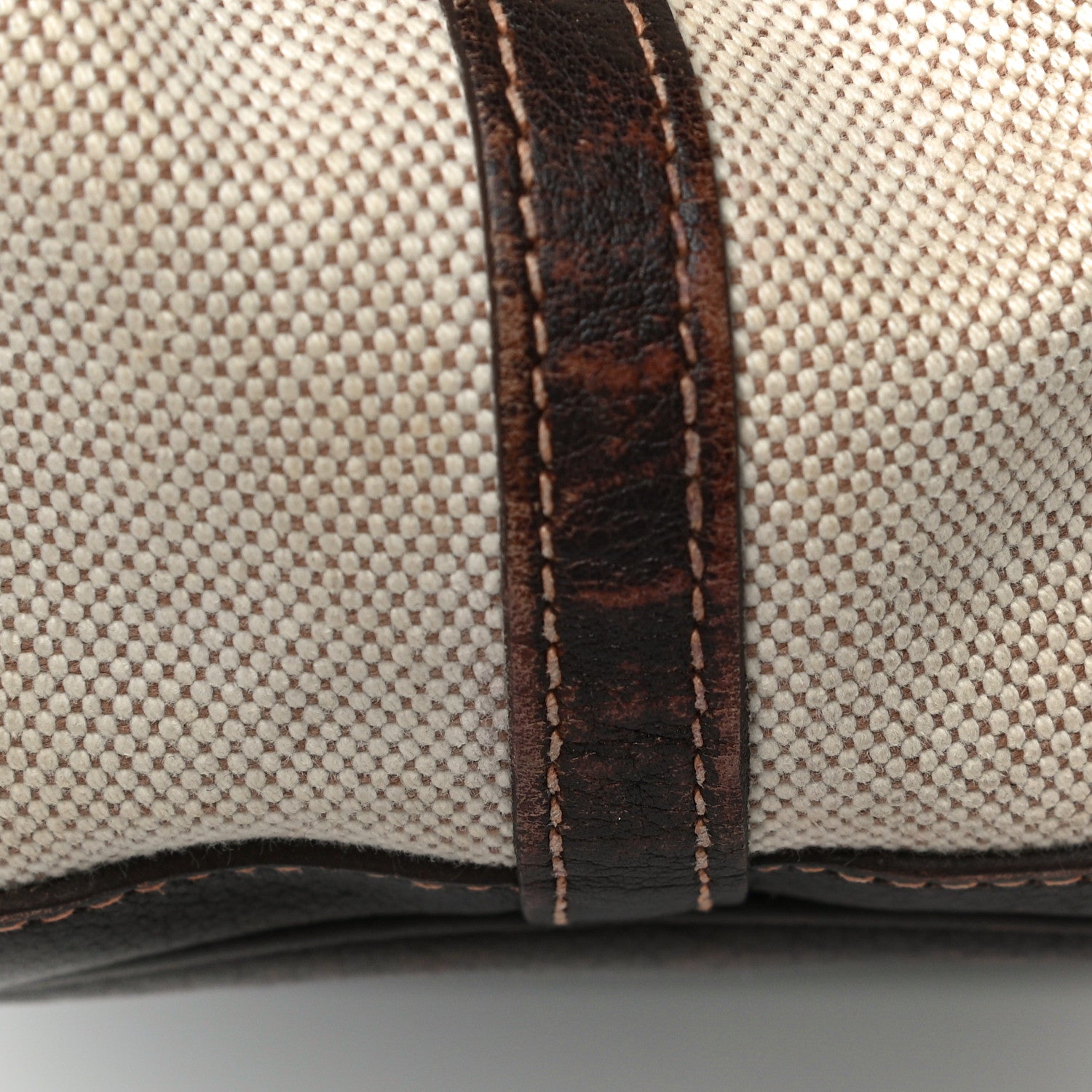Hermes Buffle Sindhu Toile Garden Party 36 MM Tote Marron Fonce 35 of 36