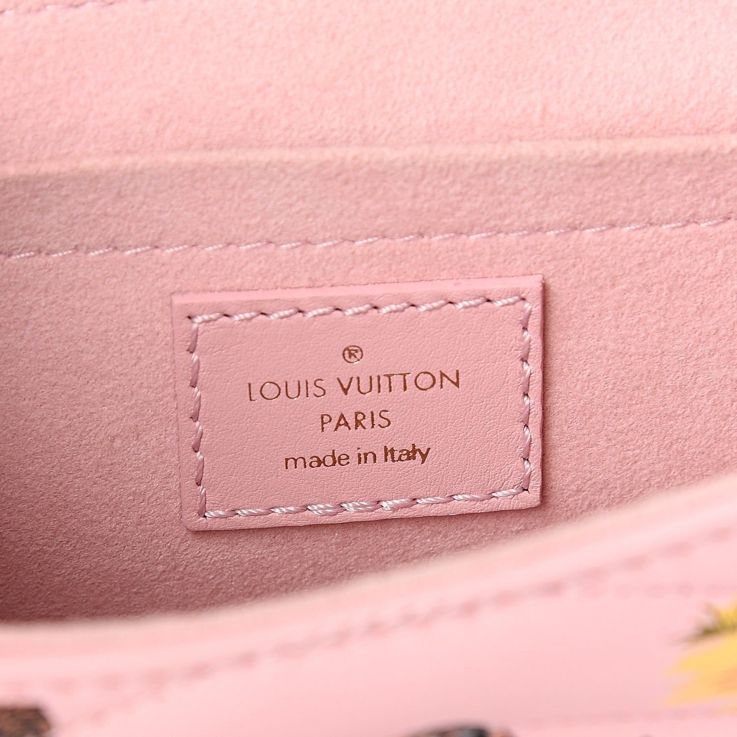 Louis Vuitton Calfskin Leopard Print New Wave Chain PM Light Pink 5 of 9