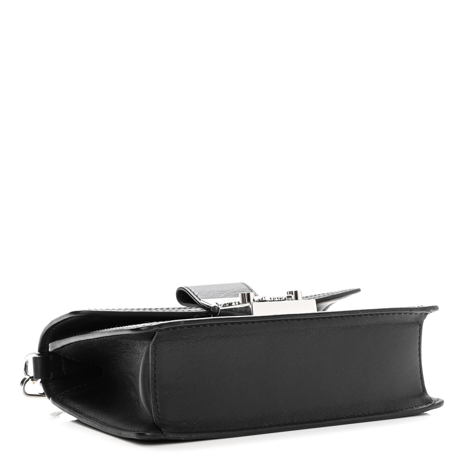 MCM Jacquard Visetos Mini Gretl Crossbody Black 4 of 11