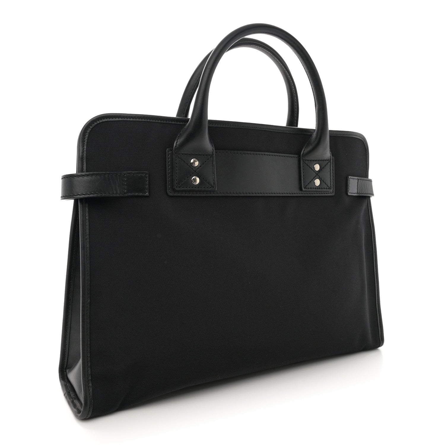 Gucci Nylon Web Briefcase Black 3 of 15