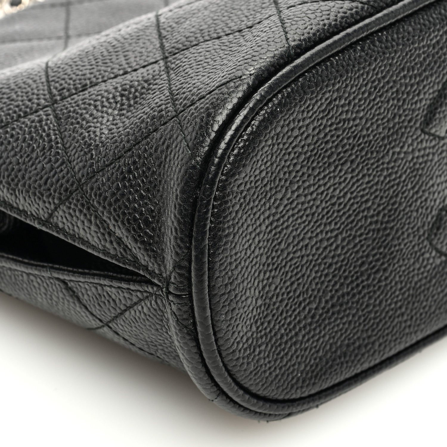 Chanel Caviar Quilted Shoulder Bag Black 9 of 10