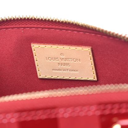 Louis Vuitton Vernis Rayures Alma BB Pomme D'Amour 7 of 10