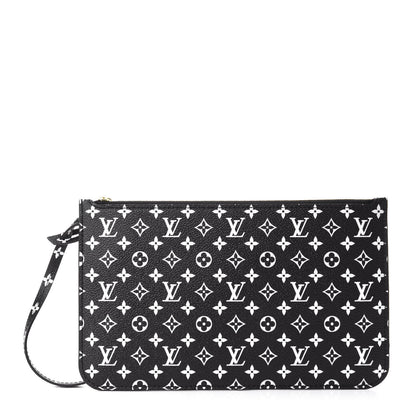 Louis Vuitton Monogram Giant Jungle Neverfull MM GM Pochette Black 1 of 7