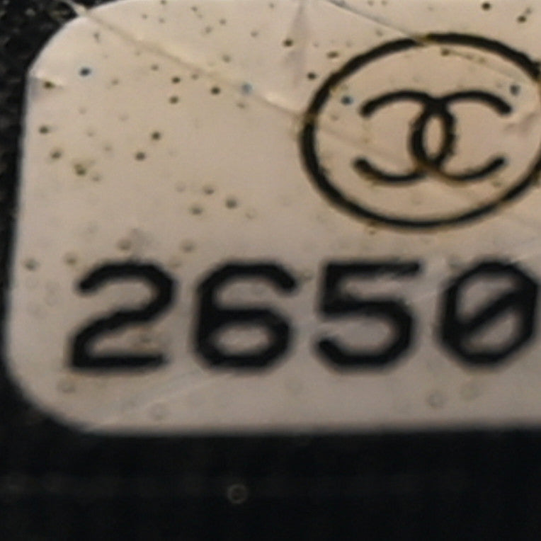 Chanel Goatskin Stitched Golden CC Wallet on Chain WOC Black 8 of 11