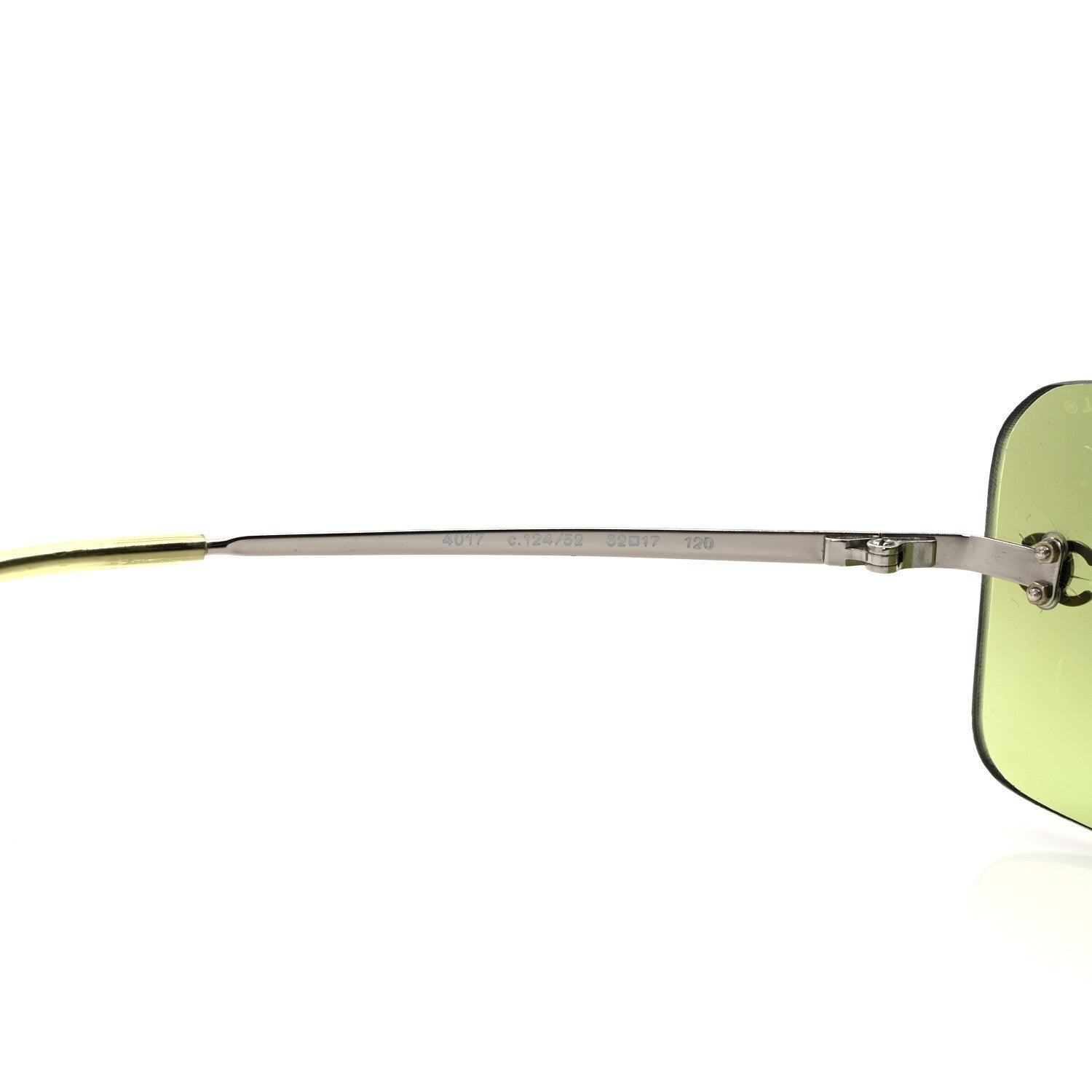 Chanel Crystal CC Logo Sunglasses 4017-D Green 7 of 7
