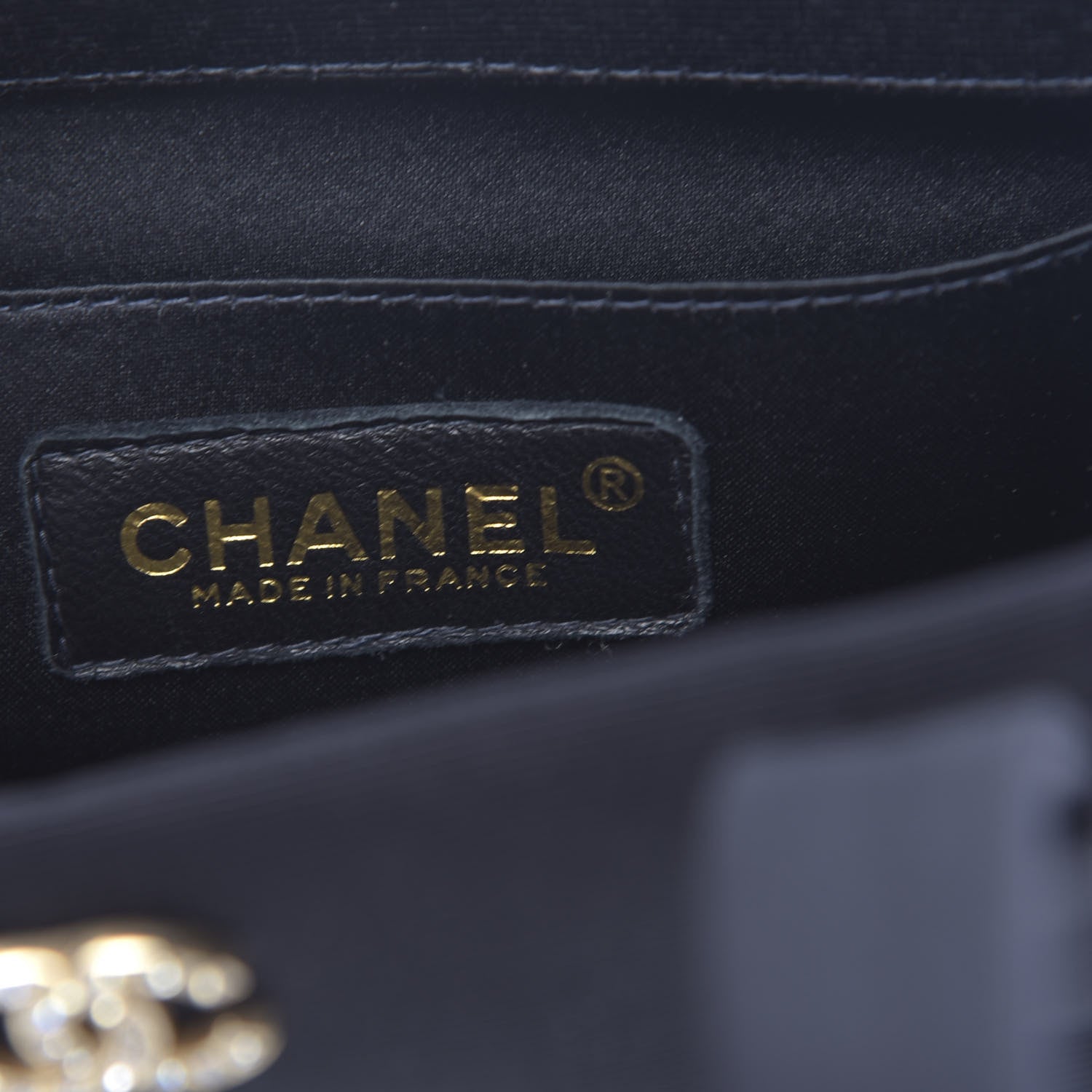 Chanel Grosgrain Mini Bag Black 6 of 10