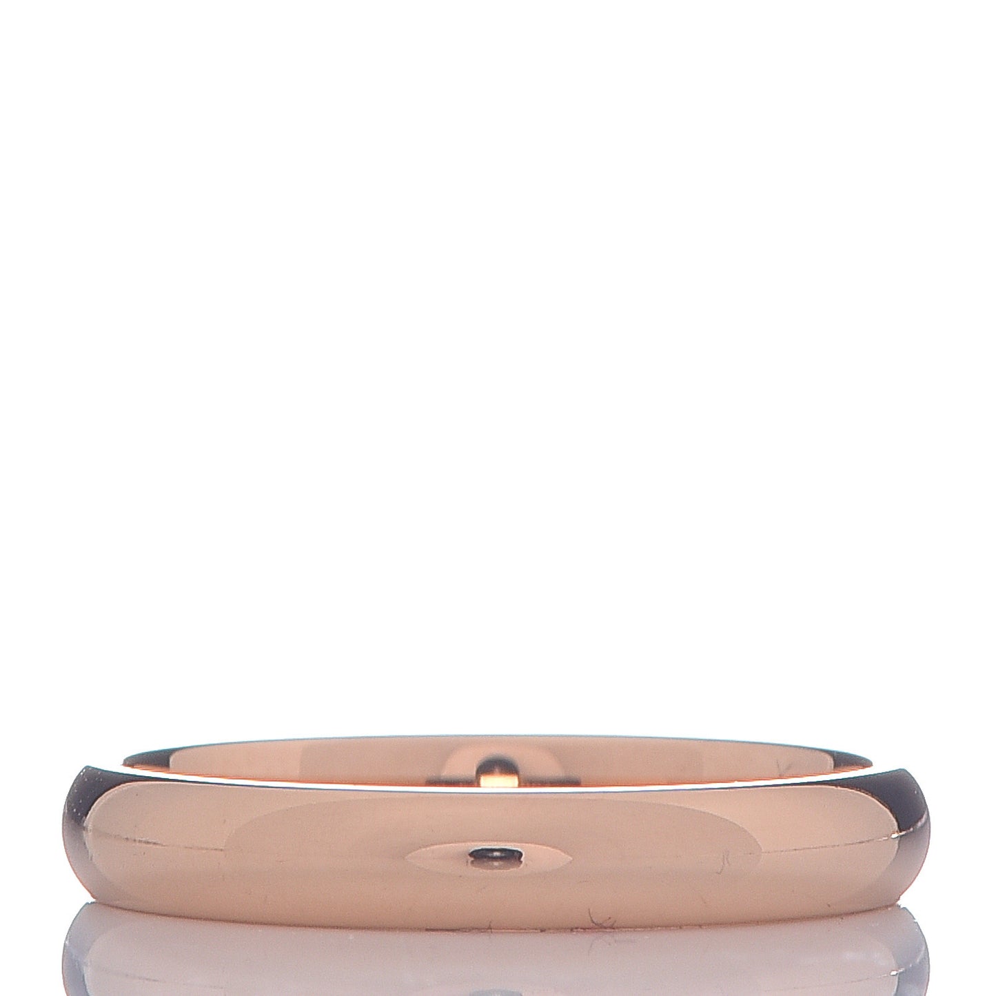 18K Rose Gold Wedding Band Ring 51 5.75