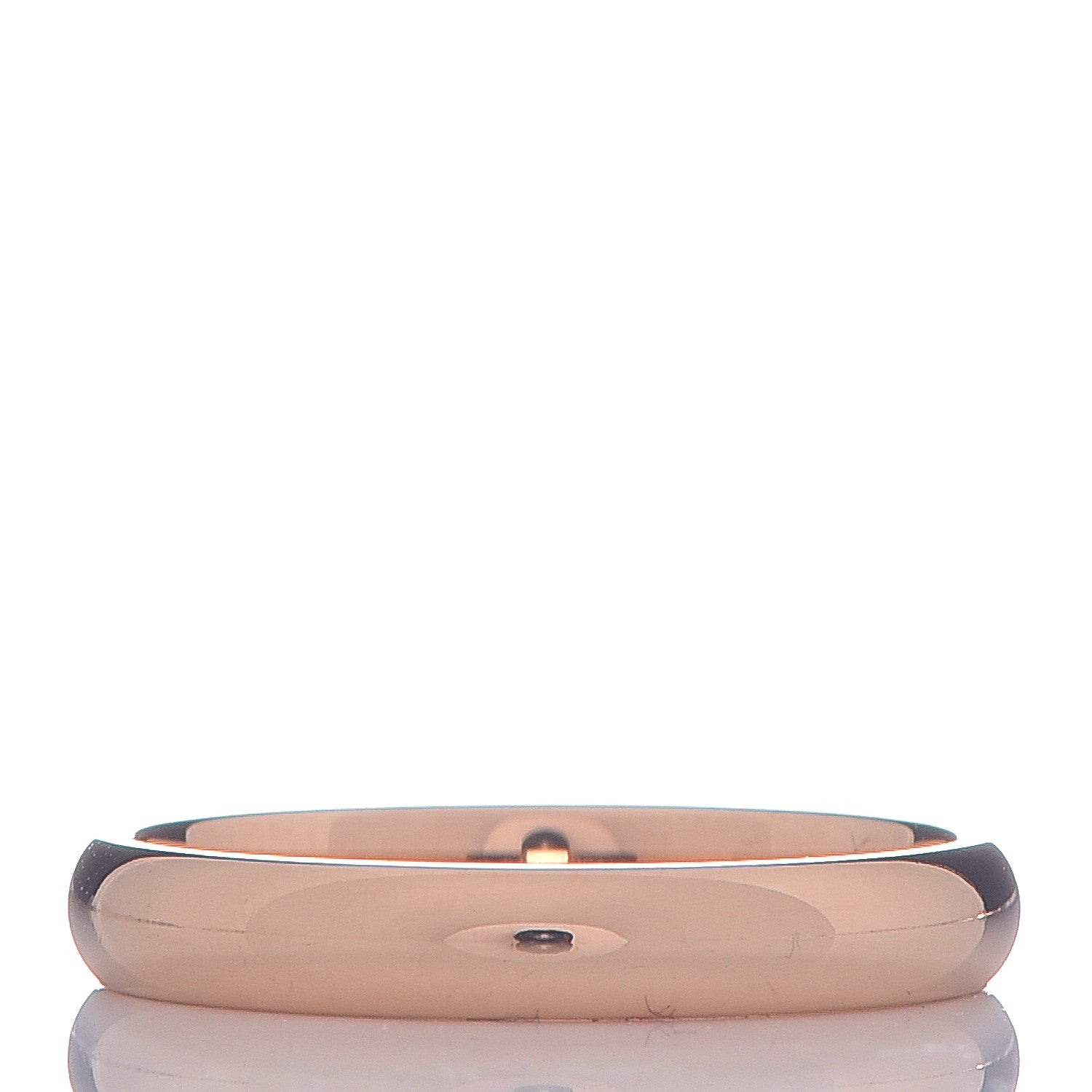 Van Cleef & Arpels 18K Rose Gold Wedding Band Ring 51 5.75 3 of 7