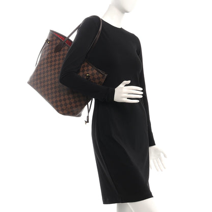 Louis Vuitton Damier Ebene Neverfull MM 2 of 10