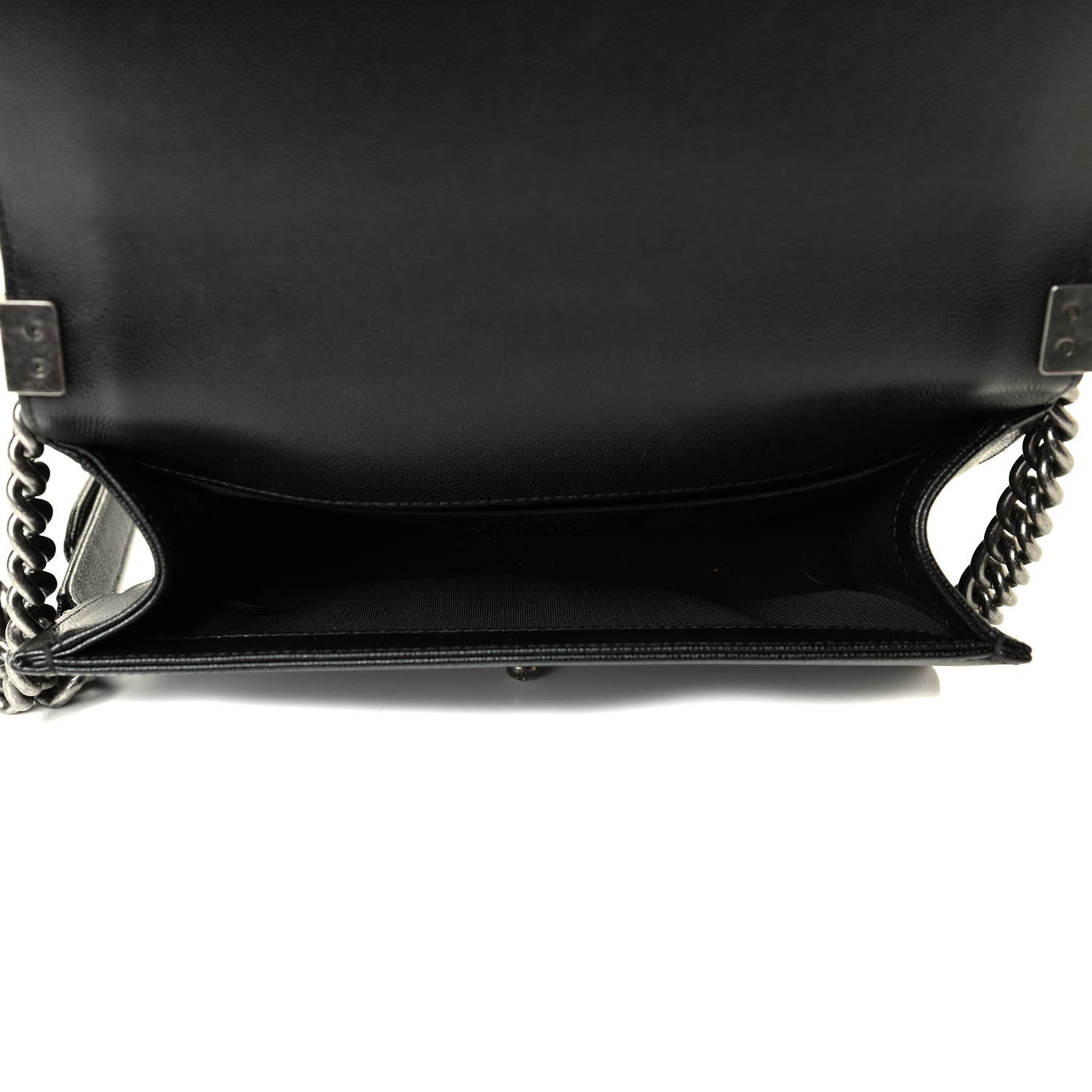 Chanel Caviar Quilted Medium Boy Flap Black 3 of 6