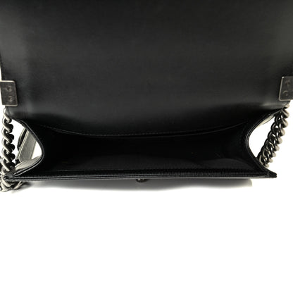 Chanel Caviar Quilted Medium Boy Flap Black 3 of 6