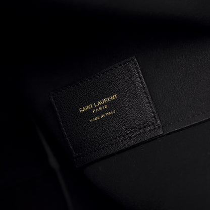 Saint Laurent Calfskin Large Shopping Tote Black 7 of 14